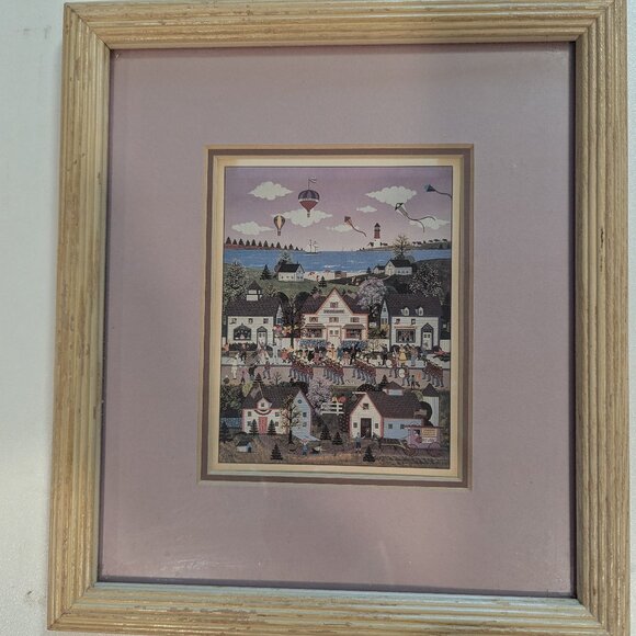 Jane Wooster Scott "Independence Day Parade" Framed Art Print - 10.25" x 9.25" - Picture 1 of 3